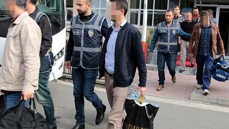 10 hakim ve savcı adliyeye sevk edildi