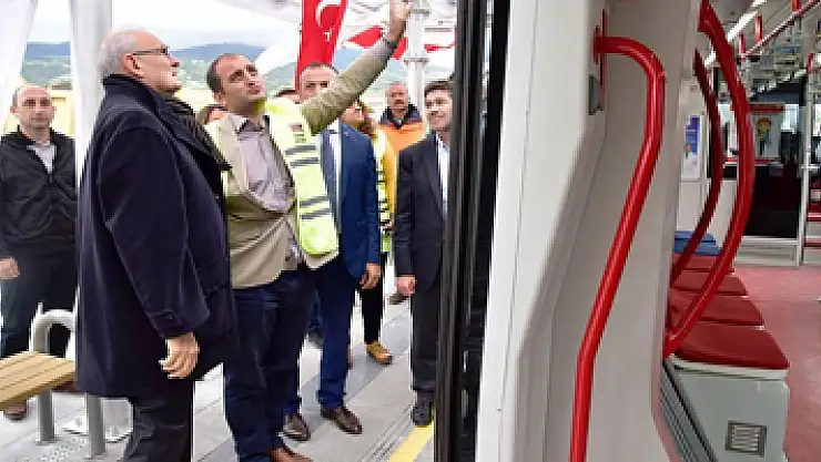 Raylı sistemde Gar-Tekkeköy seferleri pazartesi başlıyor