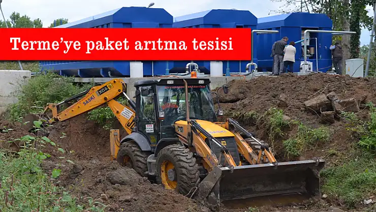  Terme'ye paket arıtma tesisi