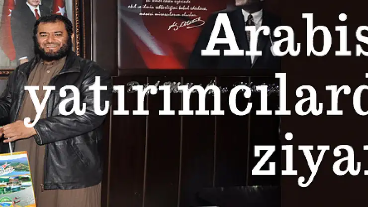 Arabistanlı yatırımcılardan Ayvacık ziyareti