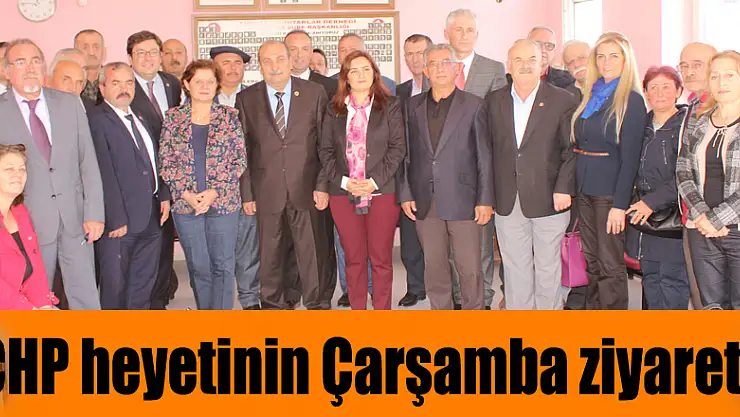 CHP heyetinin Çarşamba ziyareti