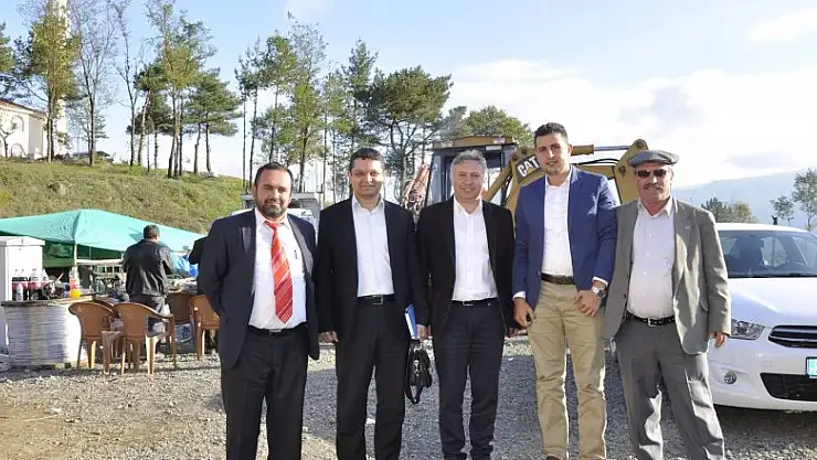 Mahalleden Başkan Belur'a teşekkür