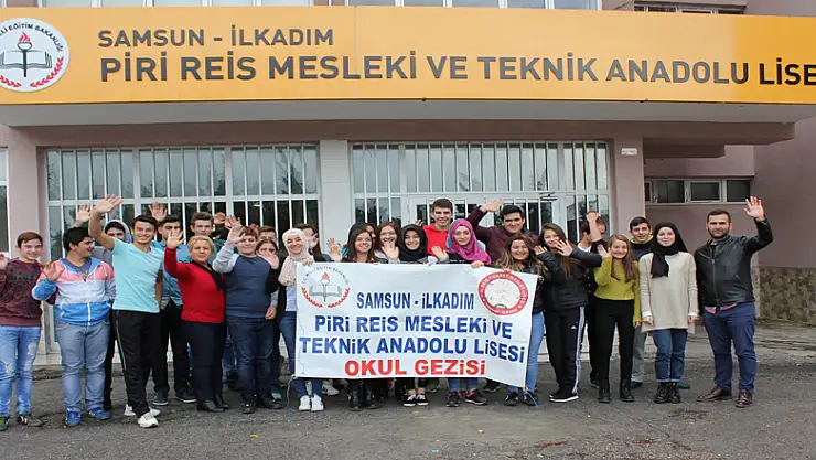 Lise öğrencileri tüf depolarını incelemeye gittiler