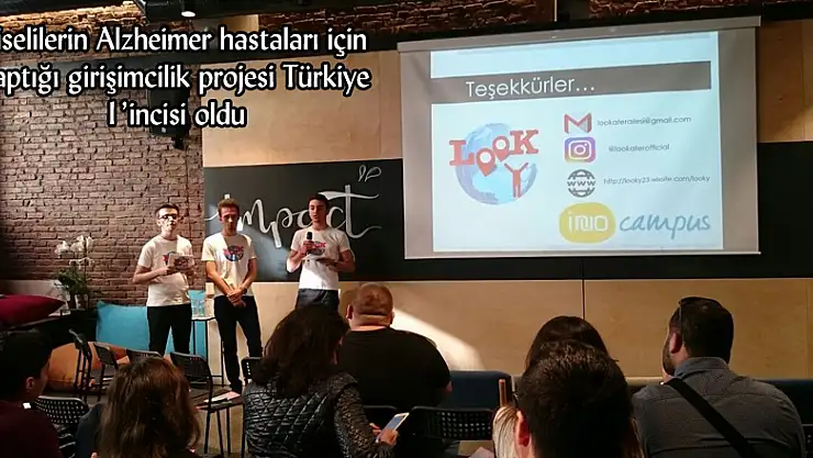 Liselilerin Alzheimer hastaları için yaptığı girişimcilik projesi Türkiye 1'incisi oldu