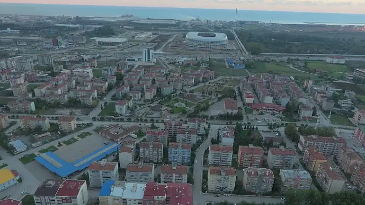 Tekkeköy yeni imar yolları ile büyüyor