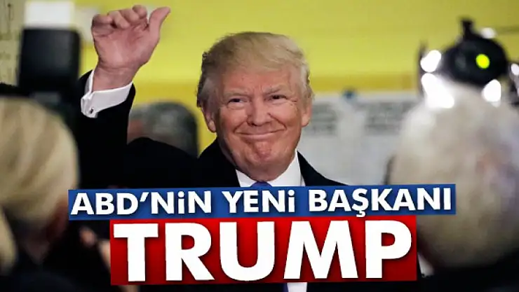 ABD'nin yeni başkanı Donald Trump