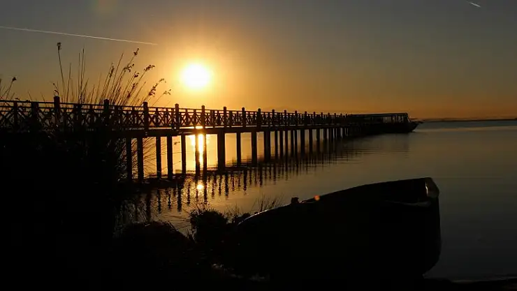 Kuş Cenneti'nde sonbahar