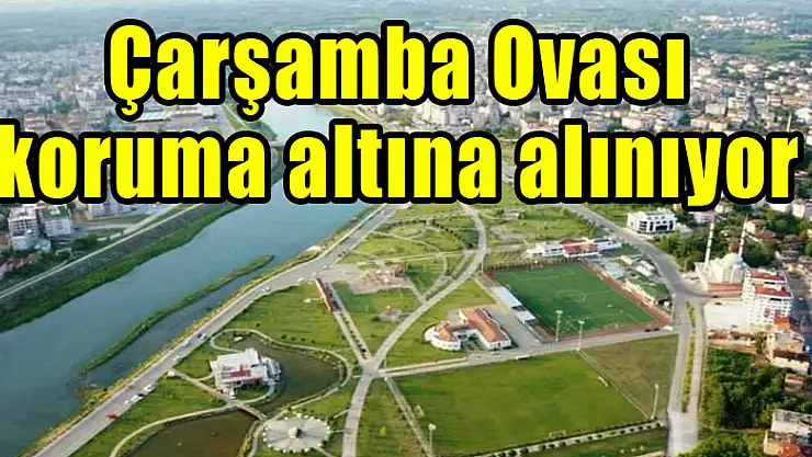 Çarşamba Ovası koruma altına alınıyor 