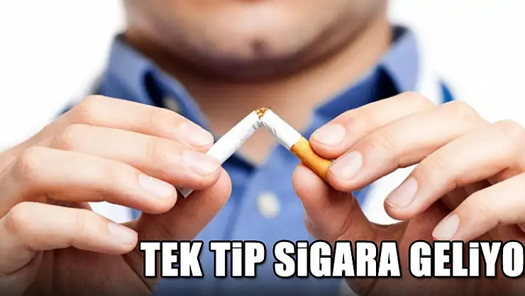 Tek tip sigara dönemi başlıyor