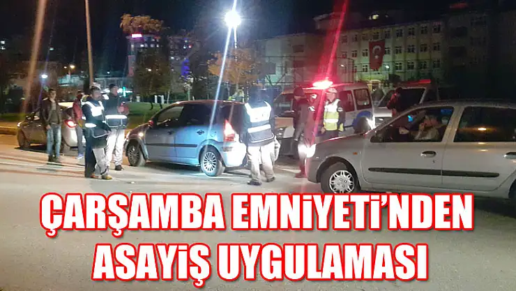 Polis uygulaması dikkat çekti