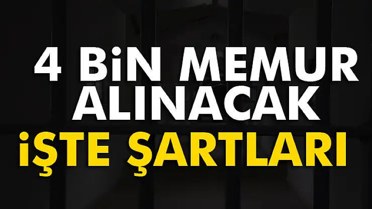 4 bin infaz koruma memuru alınacak