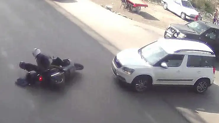 Samsun'daki kazalar MOBESE'lere yansıdı