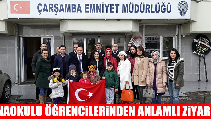 ANAOKULU ÖĞRENCİLERİNDEN ANLAMLI ZİYARET