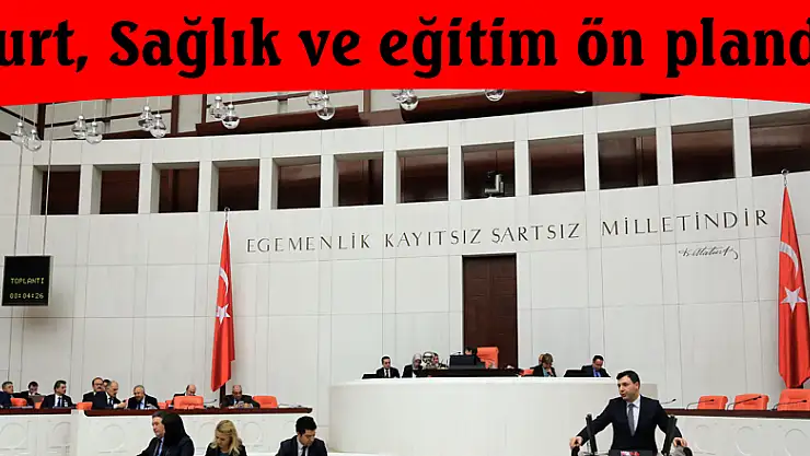Kurt, 'Sağlık ve eğitim ön planda'