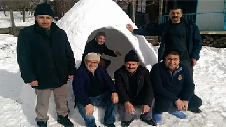 Kabadüz'de Eskimo evi