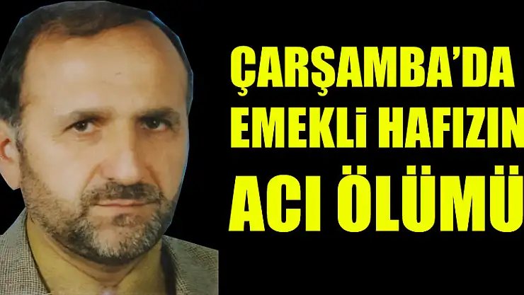 Kaza sonrası kaldırıma çıkan otomobil emekli hafızın ölümüne sebep oldu