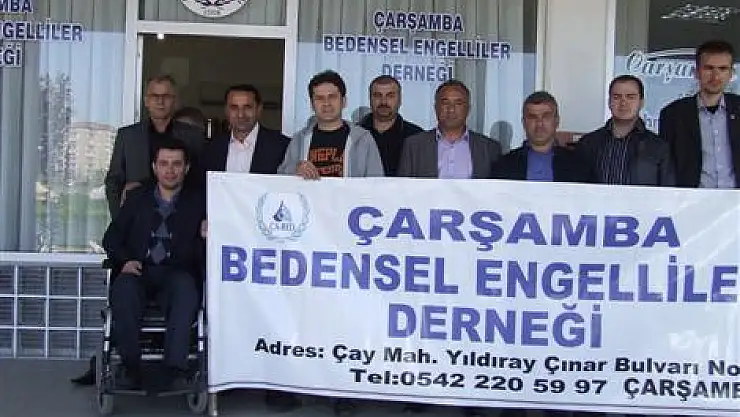 SAMDER den ÇABED e ziyaret