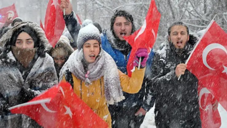 OMÜ'lü öğrenciler Sarıkamış'ı unutmadı