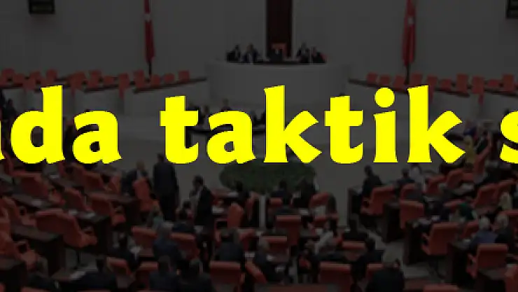Anayasada taktik savaşları