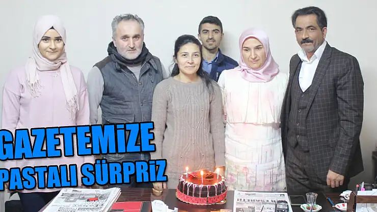 GAZETEMİZ ÇALIŞANLARINA '10 OCAK' SÜRPRİZİ