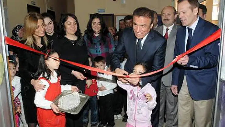 Canik'te miniklerin eserleri görücüye çıktı