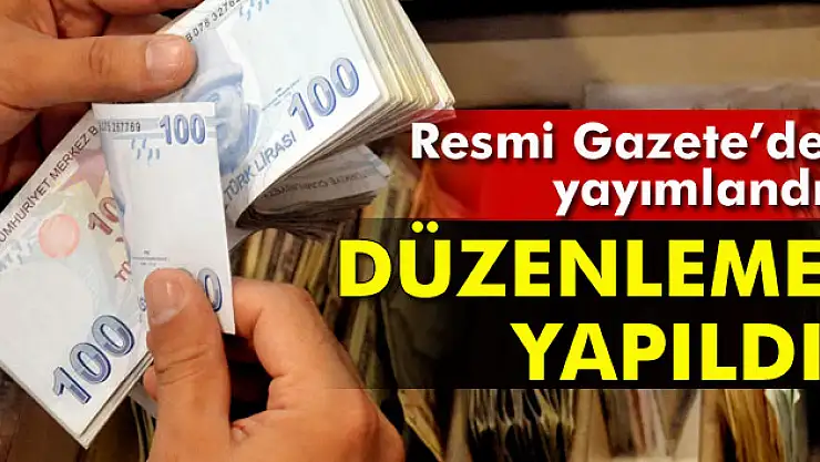 Kamu bankalarının alacaklarına düzenleme yapıldı
