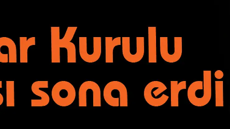 Bakanlar Kurulu toplantısı sona erdi