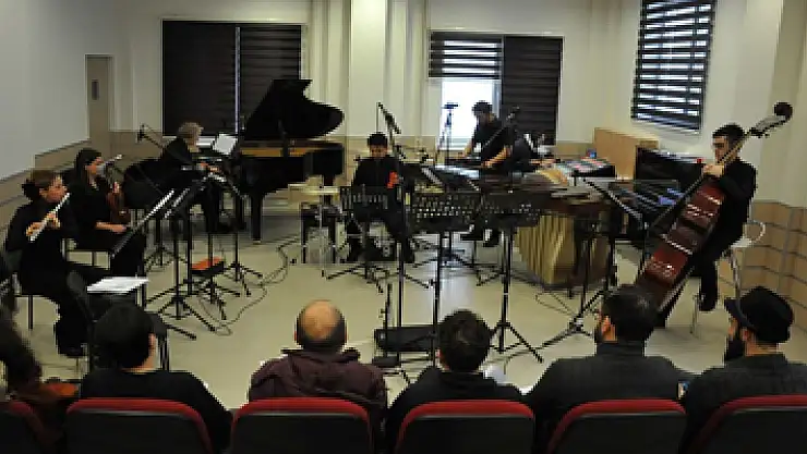 OMÜ Devlet Konservatuarında çağdaş müzik konseri