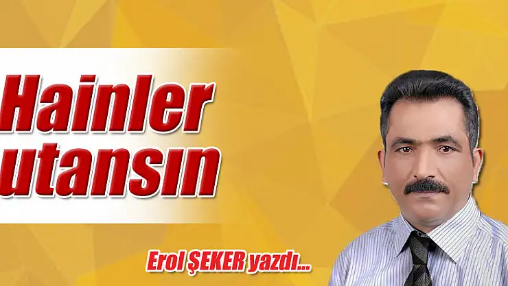 Hainler utansın...   