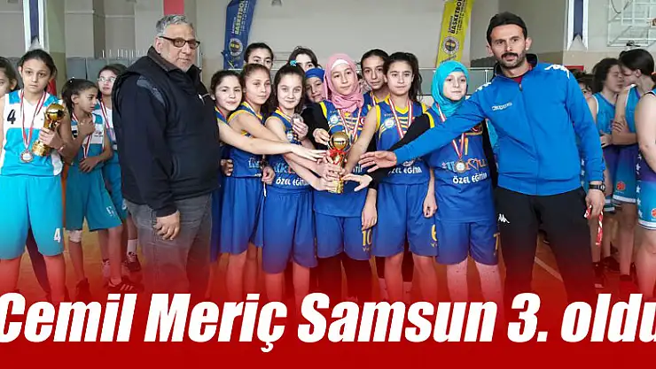 Cemil Meriç Samsun 3. oldu
