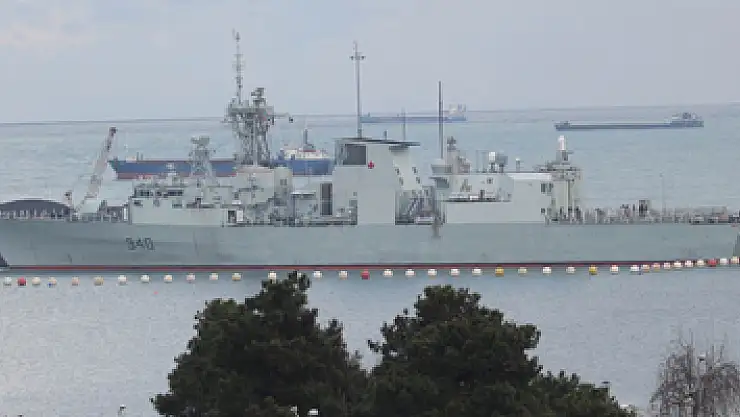 NATO savaş gemileri Samsun'da