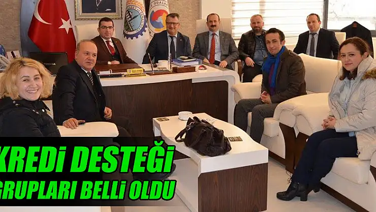 KREDİ DESTEĞİ GRUPLARI BELLİ OLDU