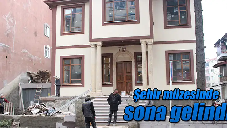 Şehir müzesinde sona gelindi