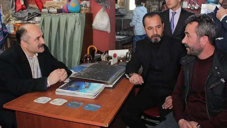 Erhan Usta'dan Kayıkçıoğlu ailesine taziye ziyareti