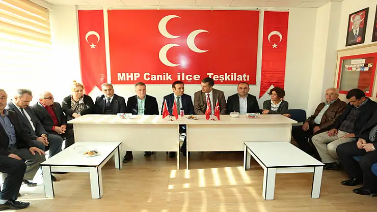 Başkan Genç'ten MHP'ye Ziyaret
