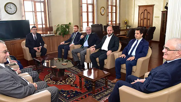 Başkan Yılmaz'a Ziyaretçi Akını