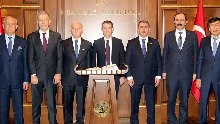 Başbakan Yardımcısı Canikli Samsun'da