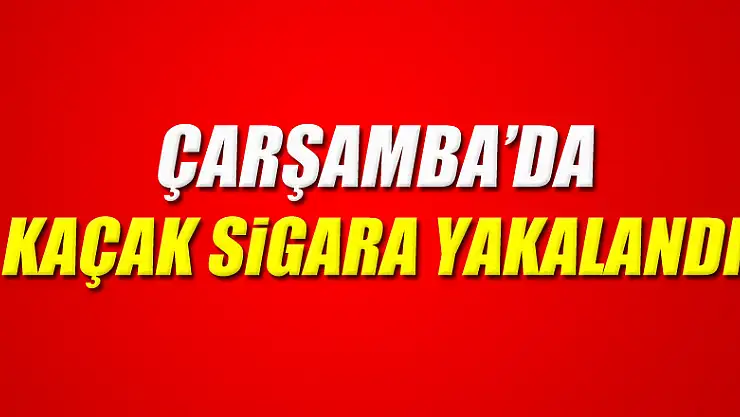 390 PAKET KAÇAK SİGARA YAKALANDI