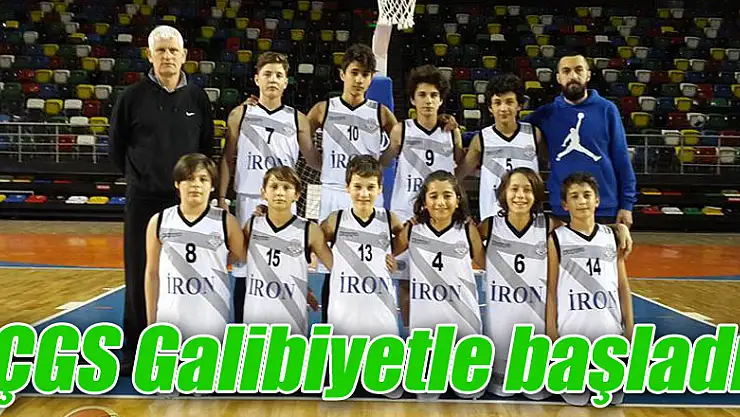 ÇGS Galibiyetle başladı