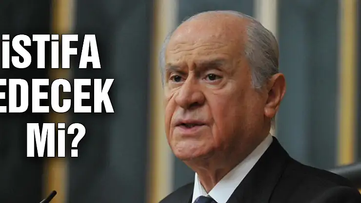 Hayır çıkarsa istifa edecek mi? Bahçeli'den cevap!