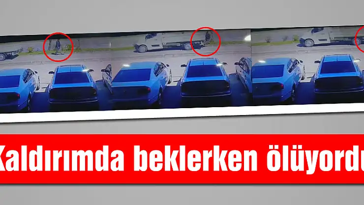 Kaldırımda beklerken ölüyordu!