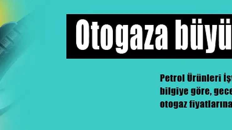 Otogaza büyük indirim geldi!