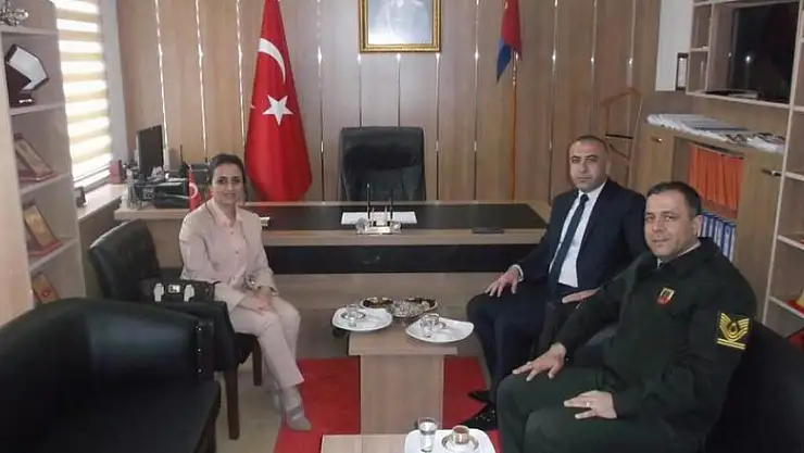 Komutan Akçay'a ziyaret