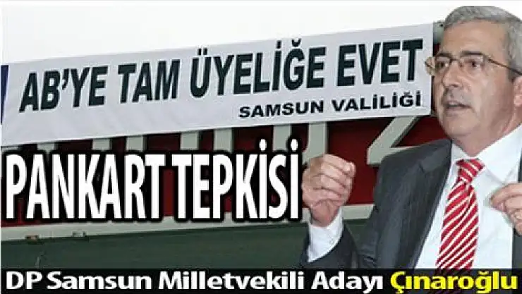Pankart tepkisi