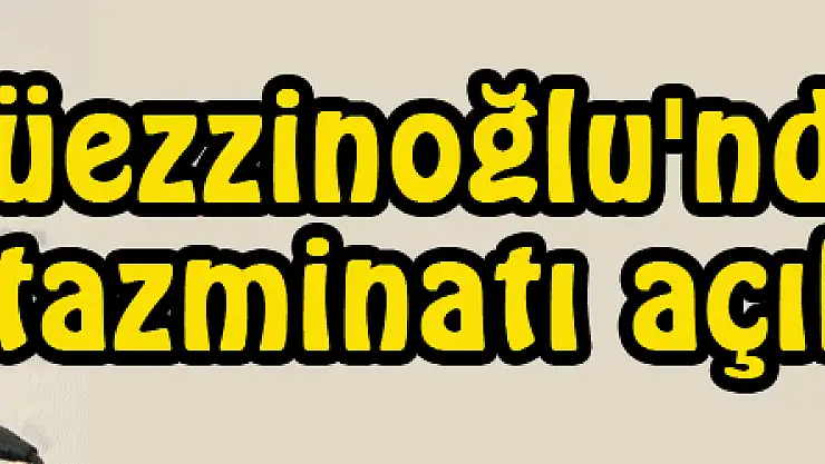 Müezzinoğlu'ndan kıdem tazminatı açıklaması