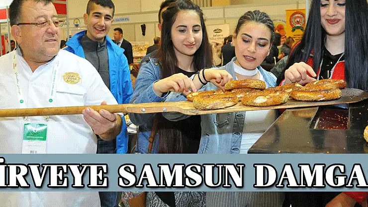Zirveye Samsun damgası