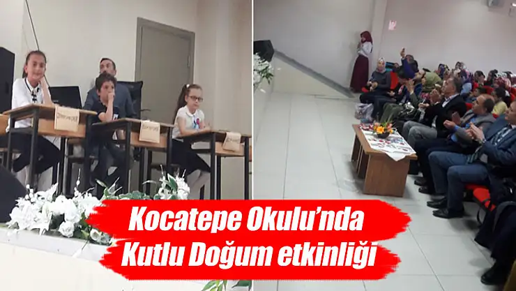 Kocatepe Okulu'nda Kutlu Doğum etkniliği