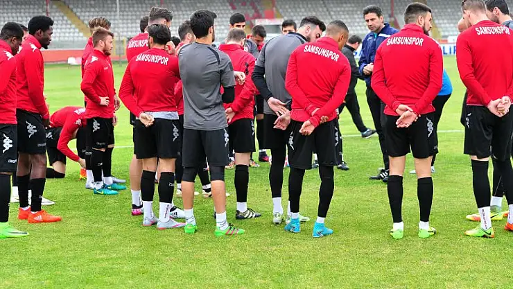 Samsunspor, Giresunspor maçı hazırlıklarını sürdürdü