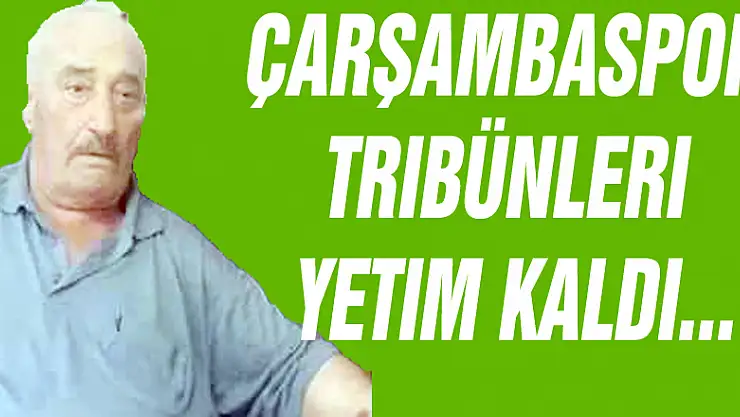 TRİBÜNLER YALNIZ KALDI...