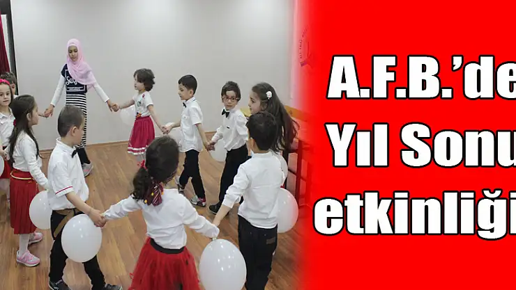 A.F.B.'de Yıl Sonu etkinliği!